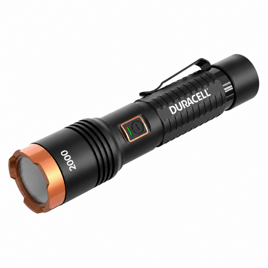 Duracell 2000 Lumen Aluminum Flashlight